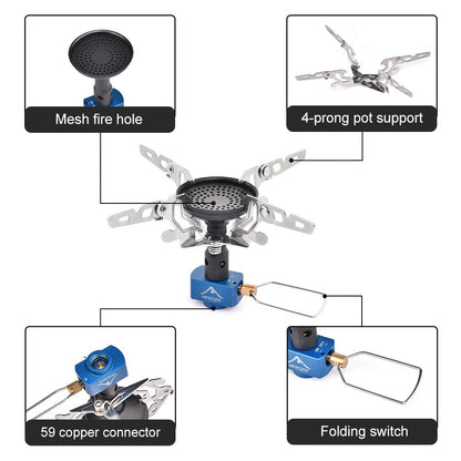 Widesea 3300W Camping Outdoor Gas Burner Stove GS-X1