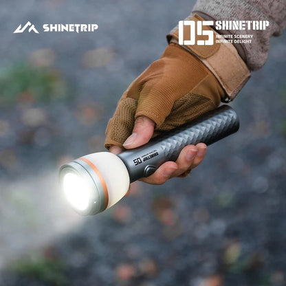 ShineTrip Telescopic 2 IN 1 Camping Light  Flashlight A591