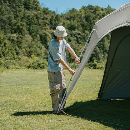 Naturehike King Size 10-12 Person Easy Setup Quick Opening Canopy With Door Curtins