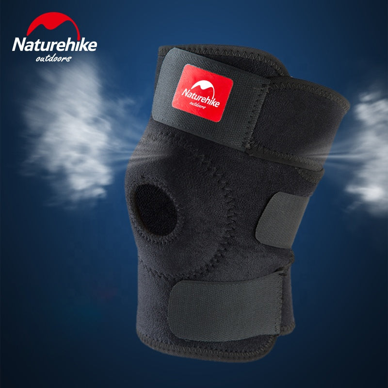 Naturehike Outdoor Sport Protective Gear Hiking Cycling Running Adjustable Elastic Knee Pad