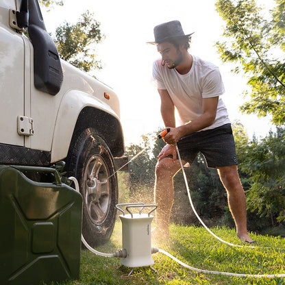 Naturehike Outdoor Portable Rechargeable Camping Water Shower Pump