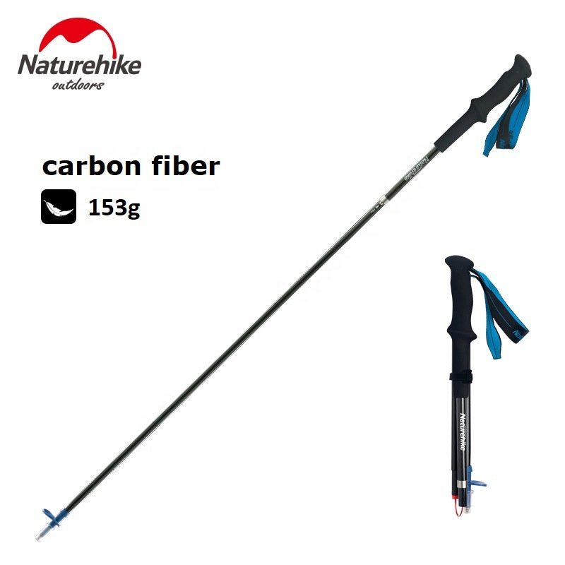 Naturehike ST08 4-Node Ultralight Folding Carbon Fiber Trekking Pole