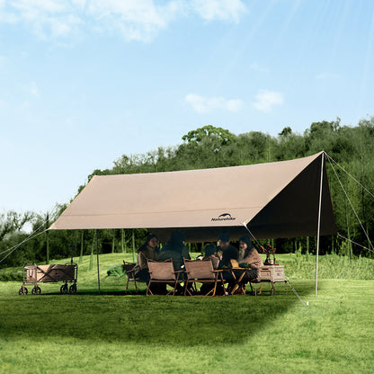 Naturehike Outdoor Cloudy Canopy Shelter Tarp Waterproof For (10-12 Persons)
