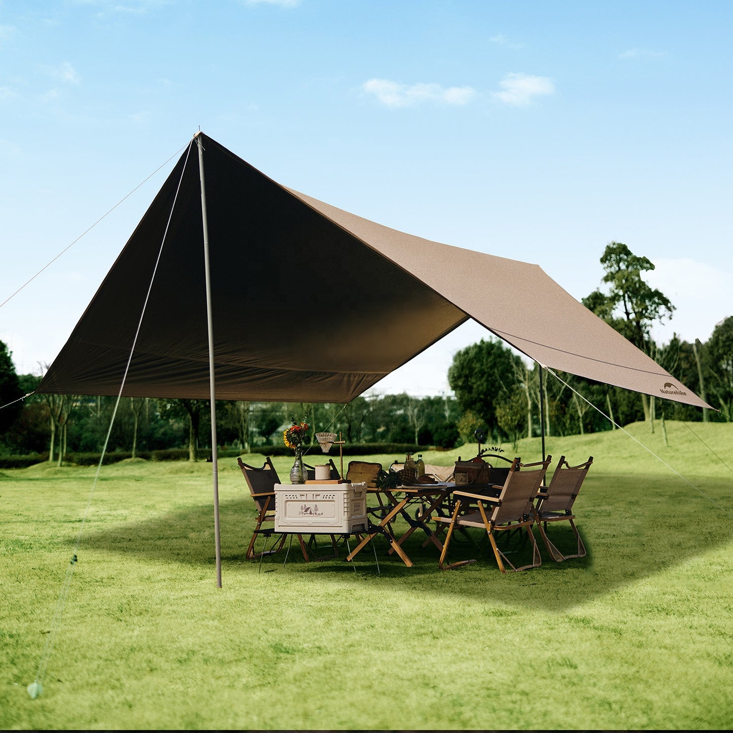 Naturehike Outdoor Cloudy Canopy Shelter Tarp Waterproof For (10-12 Persons)
