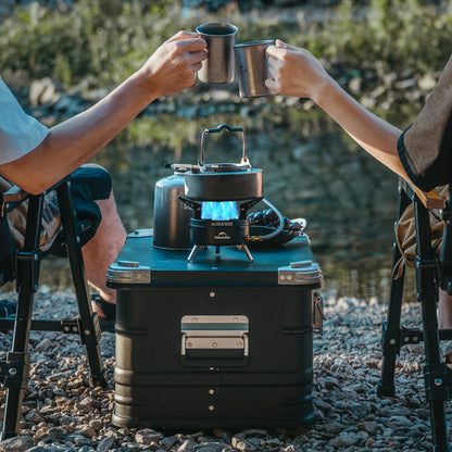Naturehike 3300w Dark Star Three Burner Ultralight Foldable Gas Stove
