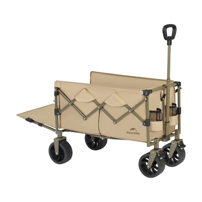 Naturehike Foldable Lightweight Camping Storage Wagon Cart