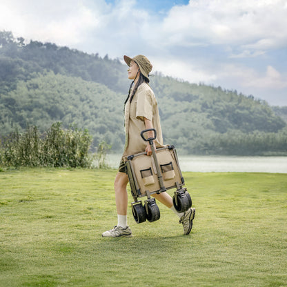 Naturehike Foldable Lightweight Camping Storage Wagon Cart