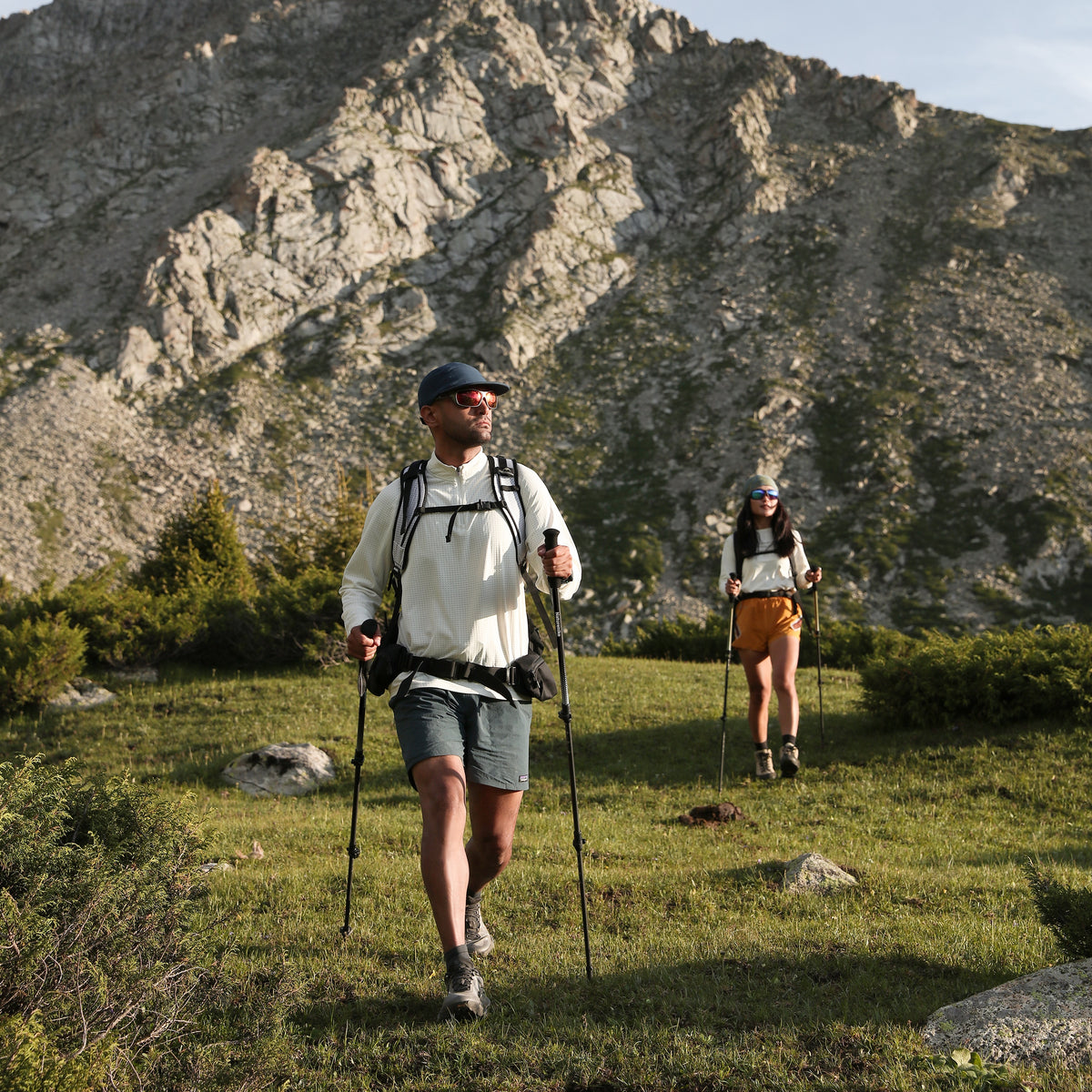 Naturehike 2Pcs Ultra-Light Hoar Trek Carbon Fiber Trekking Poles