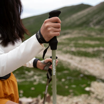 Naturehike 2Pcs Ultra-Light Hoar Trek Carbon Fiber Trekking Poles
