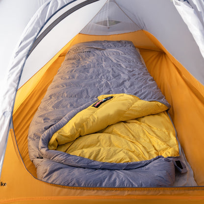 Naturehike CW400 Square Duck Down Winter Sleeping Bag L Grey