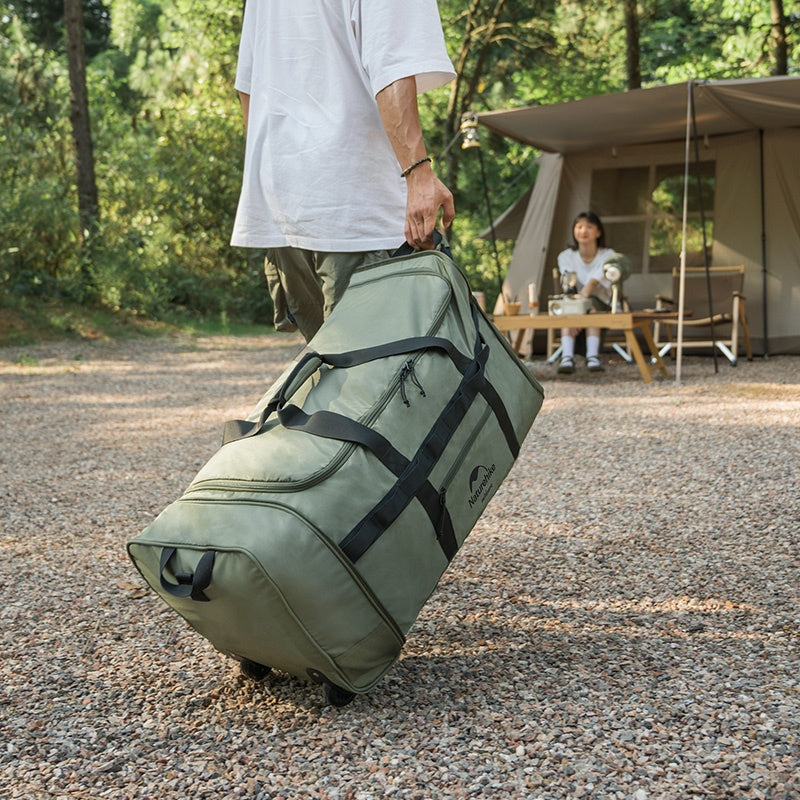 Naturehike 88L Camping Equipment Storage Bag with Wheels