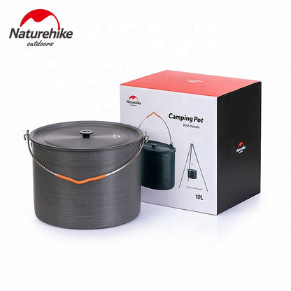 Naturehike 10L Large Capacity Aluminium Alloy Hanging Pot