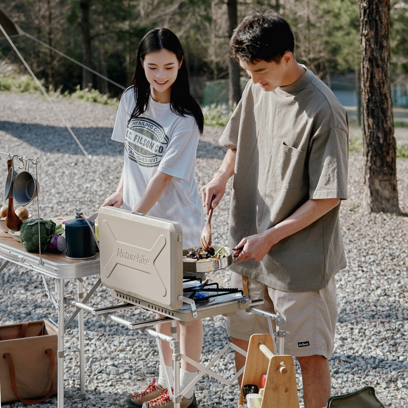 Naturehike Double Burner Camping Gas Stove