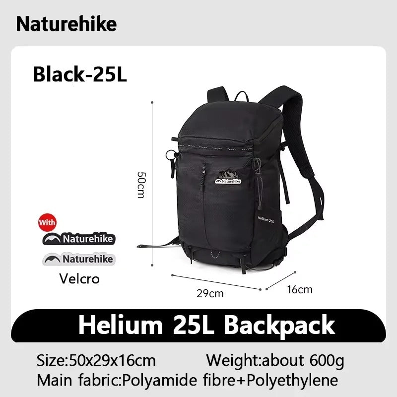 Naturehike Helium Series 25L Casual Outdoor Hiking Mountaineering Backpack