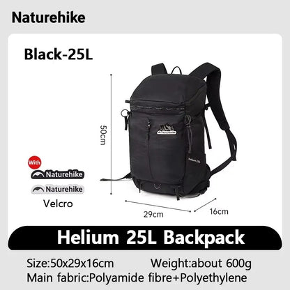 Naturehike Helium Series 25L Casual Outdoor Hiking Mountaineering Backpack
