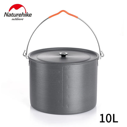 Naturehike 10L Large Capacity Aluminium Alloy Hanging Pot