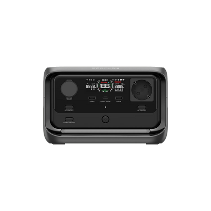 ECOFLOW Portable Power Station RIVER 3 Plus 600W (X-Boost 1200W)