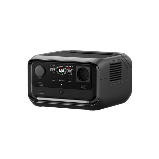 ECOFLOW Portable Power Station RIVER 3 Plus 600W (X-Boost 1200W)