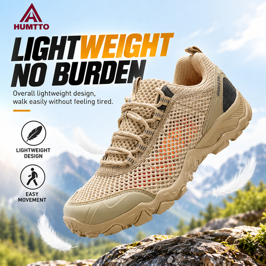 HUMTTO Outdoor Climbing Hiking Mesh Breathable Shoes HT110571A