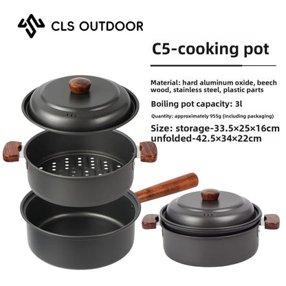 CLS Newest Outdoor Pot Camping 3L