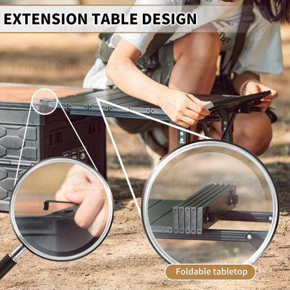 Naturehike Foldable Storage Box With Camping Table