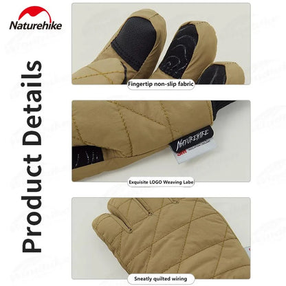 Naturehike Outdoor Diamond Pattern 3M Insulated Gloves