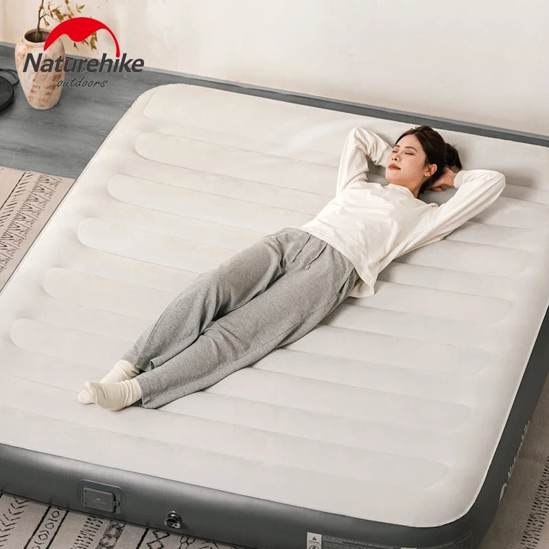 Naturehike Inflatable Camping Mattress with Built-In Pump Grey