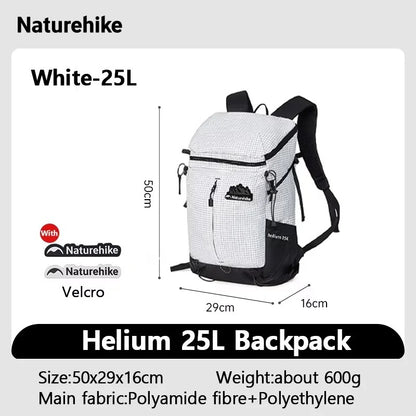 Naturehike Helium Series 25L Casual Outdoor Hiking Mountaineering Backpack