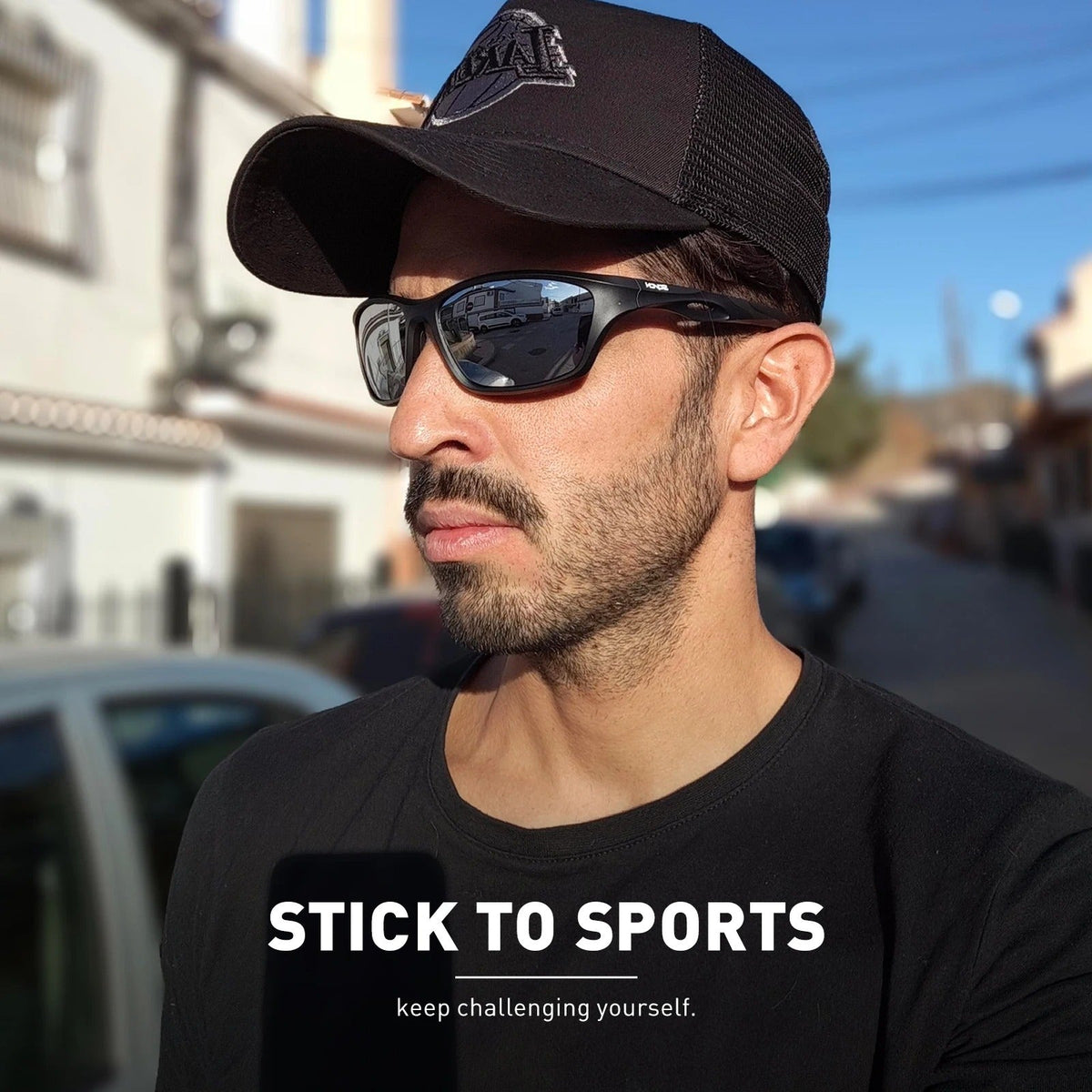 SCVCN Unisex  Polarized Sports Outdoor Sunglasses S33
