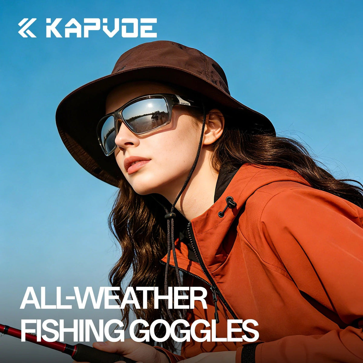 KAPVOE Sports Polarized Sunglasses K4