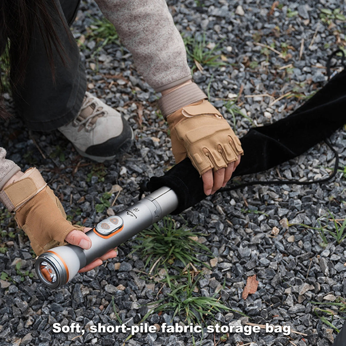 ShineTrip Telescopic 2 IN 1 Camping Light  Flashlight A591