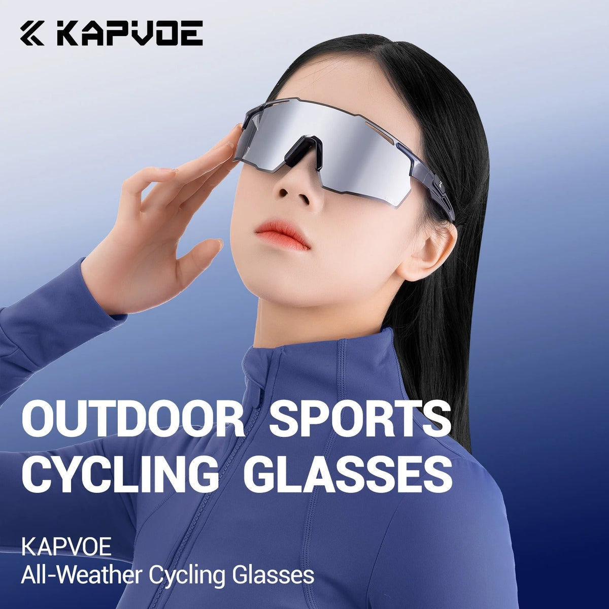 KAPVOE Hiking Outdoor Adventure Glasses K132
