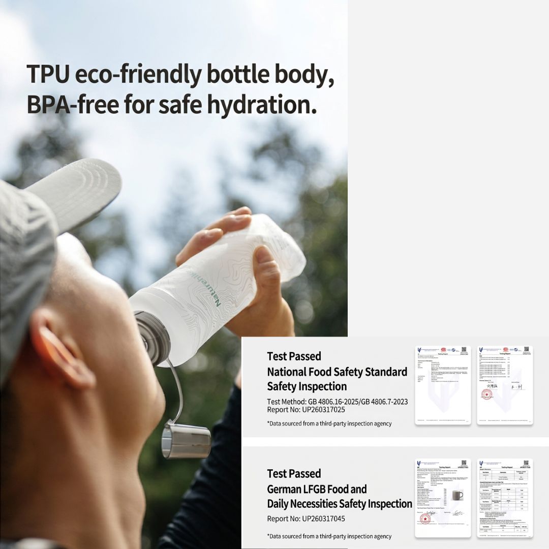 Naturehike Ultralight Soft Foldable TPU Water Bottle 500ml