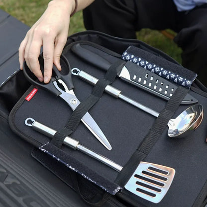 NOBANA Complete Outdoor Kitchen Set for 8–12 People