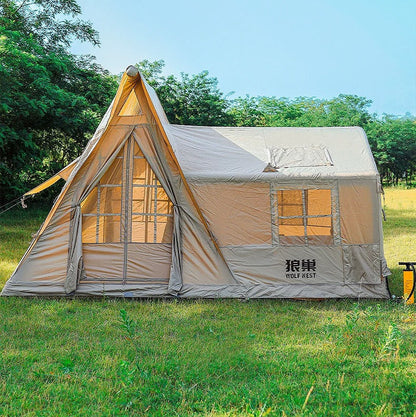 WolfNest Cloud Villa Inflatable Tent Light Brown