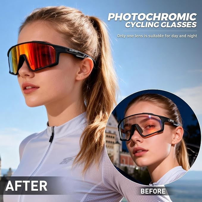 KAPVOE Hiking Outdoor Adventure Glasses K76