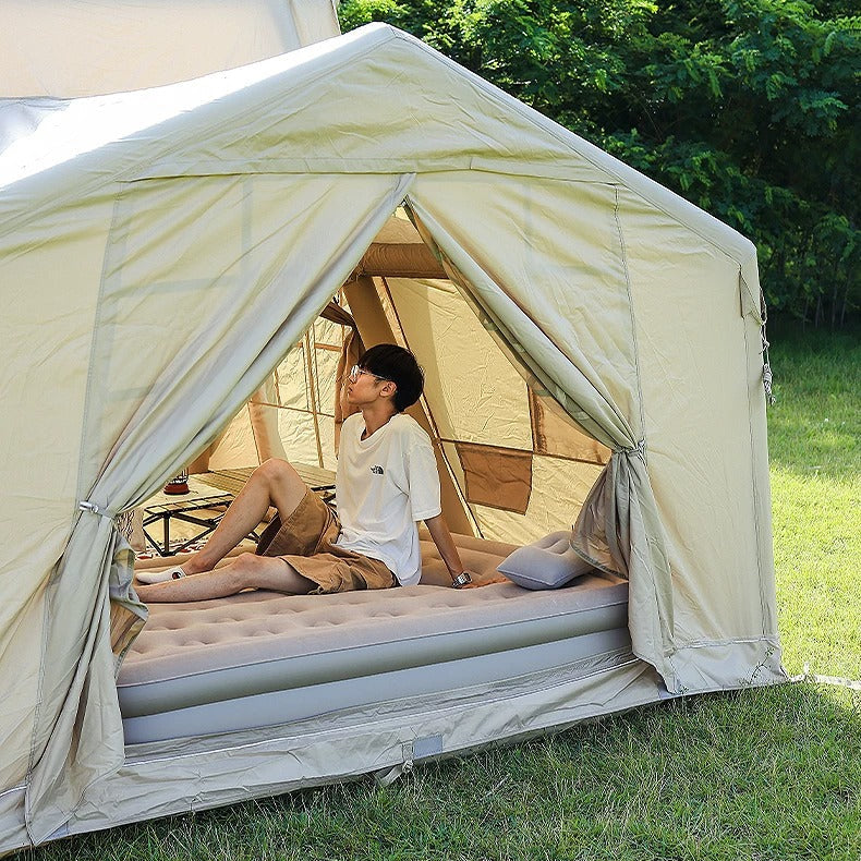 WolfNest Cloud Villa Inflatable Tent Light Brown