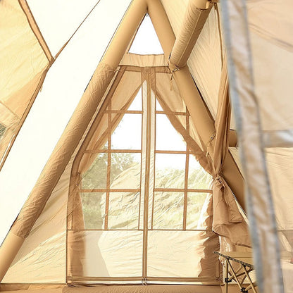 WolfNest Cloud Villa Inflatable Tent Light Brown