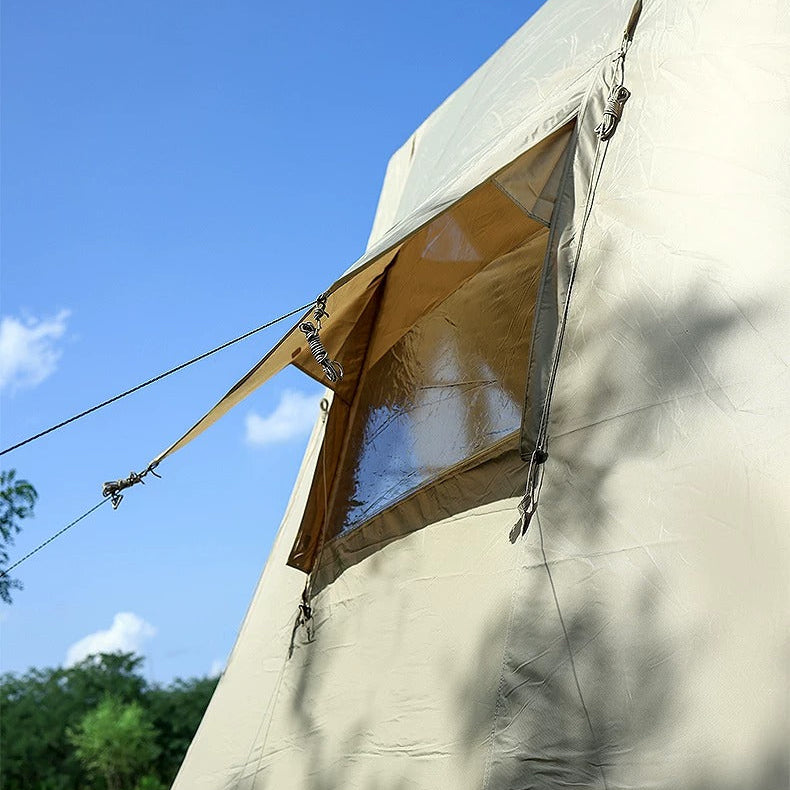 WolfNest Cloud Villa Inflatable Tent Light Brown