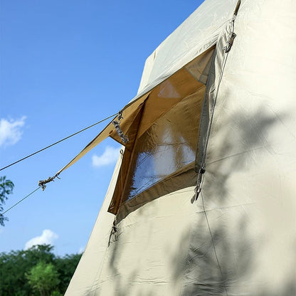 WolfNest Cloud Villa Inflatable Tent Light Brown