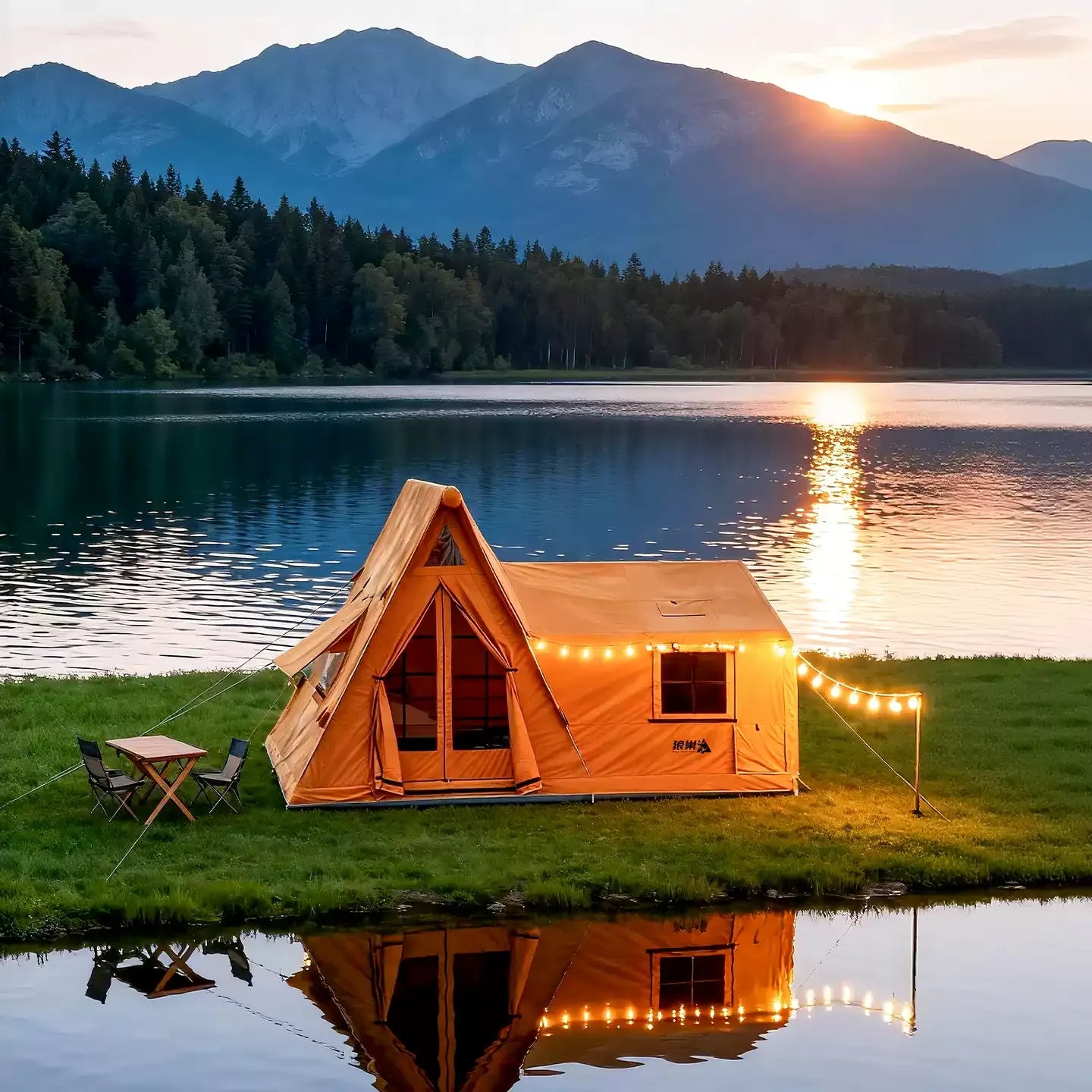 WolfNest  Cloud Villa Inflatable Tent BROWN