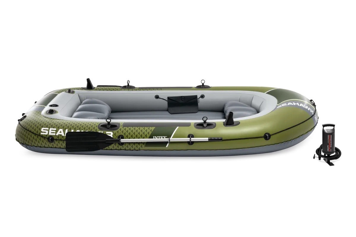 INTEX Seahawk 3 Inflatable Boat Set