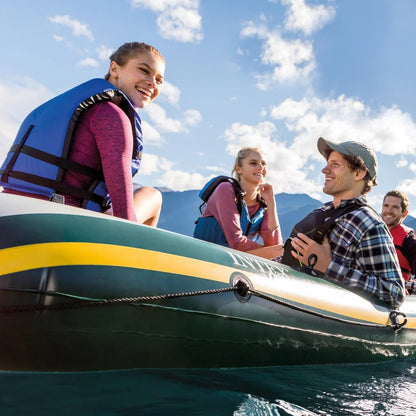 INTEX Seahawk 4 Inflatable Boat Set - 4 Person