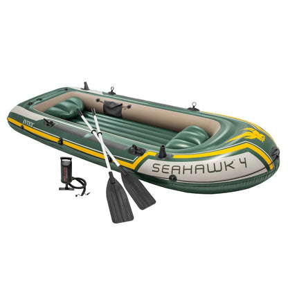 INTEX Seahawk 4 Inflatable Boat Set - 4 Person