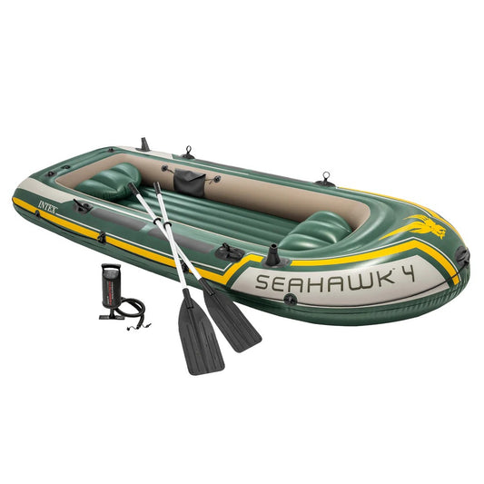 INTEX Seahawk 4 Inflatable Boat Set - 4 Person