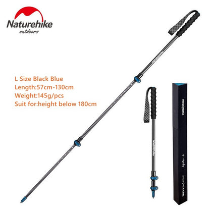 Naturehike ST10 Lightest Telescopic Carbon Fiber Trekking Pole