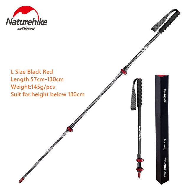 Naturehike ST10 Lightest Telescopic Carbon Fiber Trekking Pole