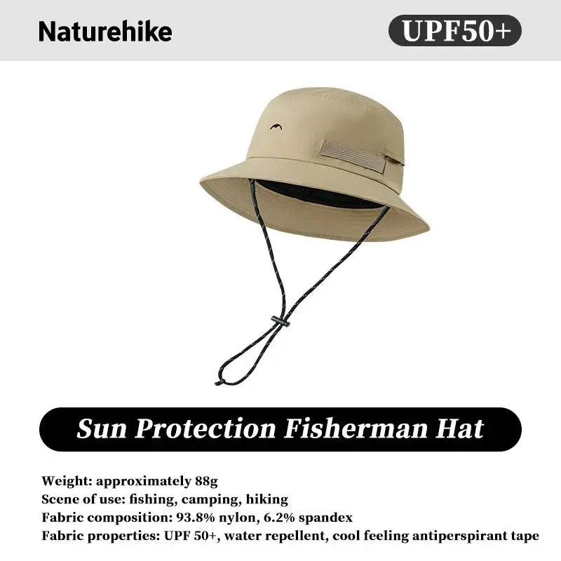 Naturehike Sun Protection Anti-UV Panama Fisherman Hat