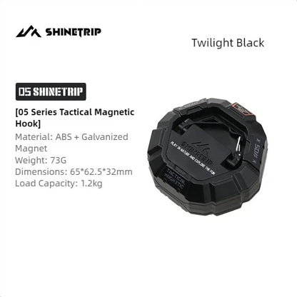 ShineTrip 05 Series Heavy-Duty Double-Sided Tactical Magnetic Mounting Hook