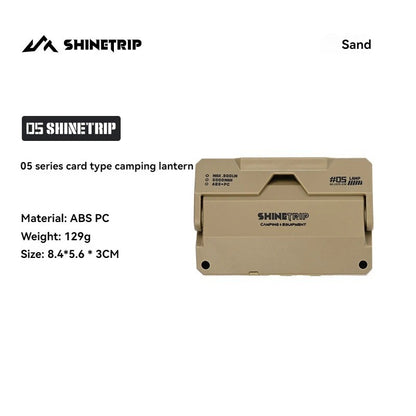 ShineTrip 05 Series Multi-Purpose Rechargeable Waterproof illuminator Camping Light